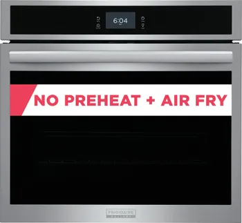 Front view of the Frigidaire Gallery GCWS3067AF wall oven 