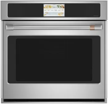 Front view of the Café CTS70DP2NS1 wall oven 