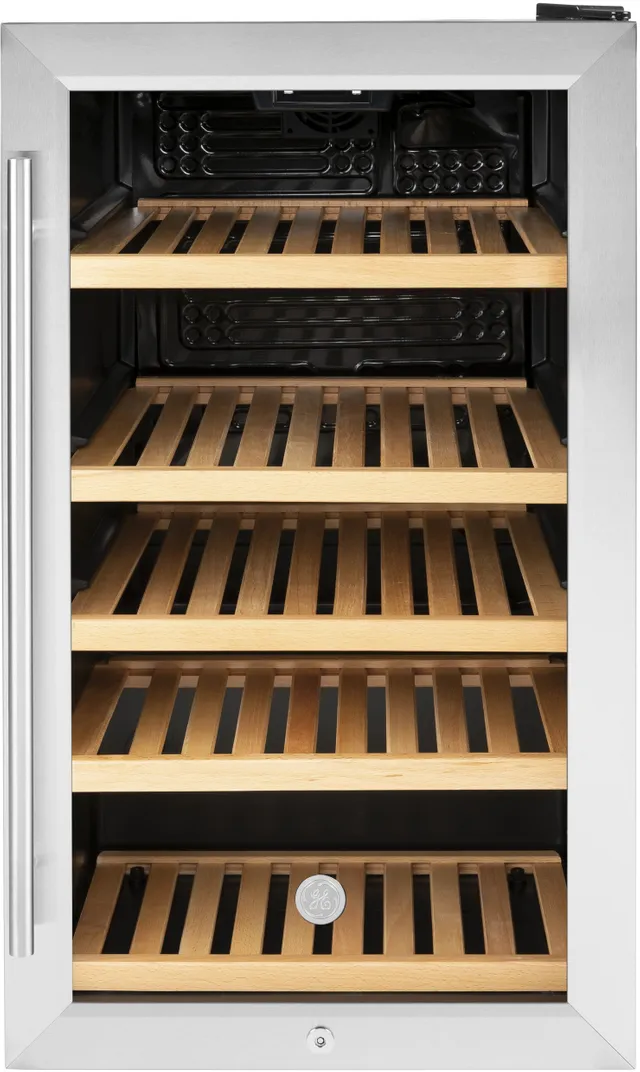 GE Stainless Steel Wine Cooler