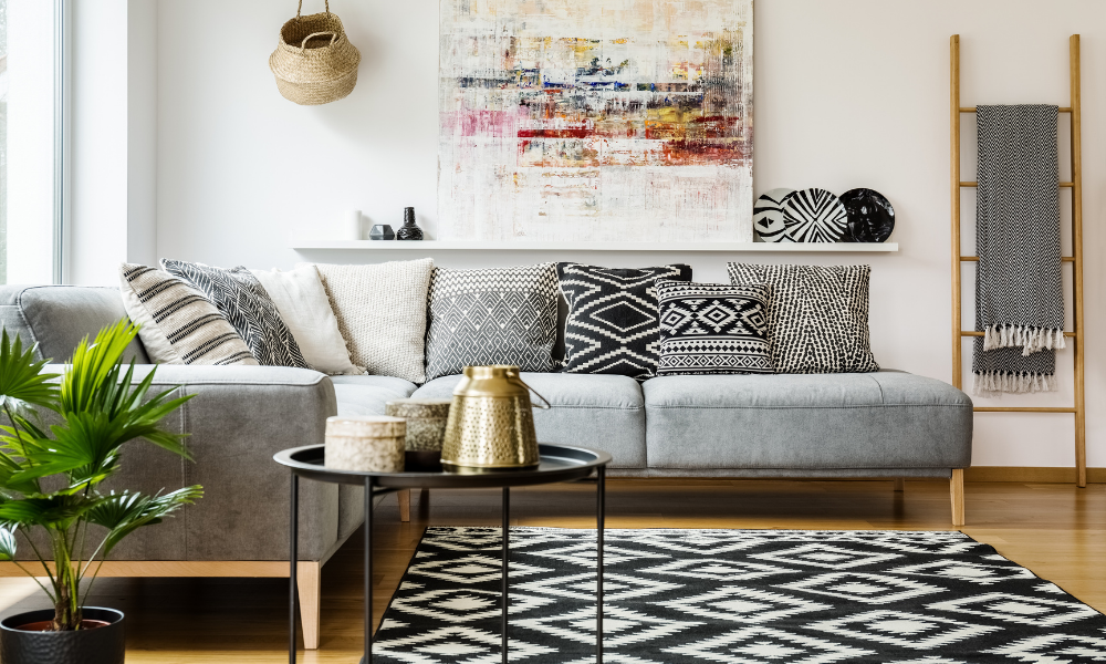 Modern interior design style living room