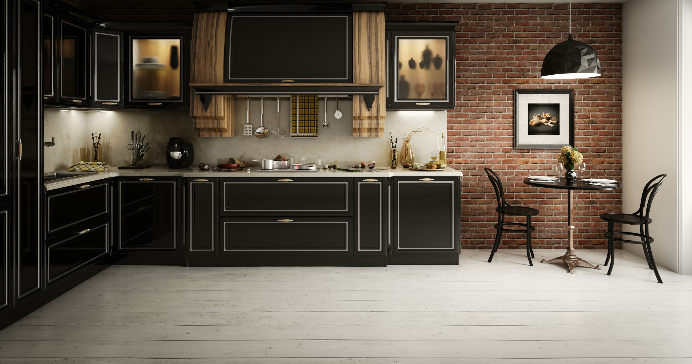 L Shaped Kitchen Design Ideas, Idler's Home