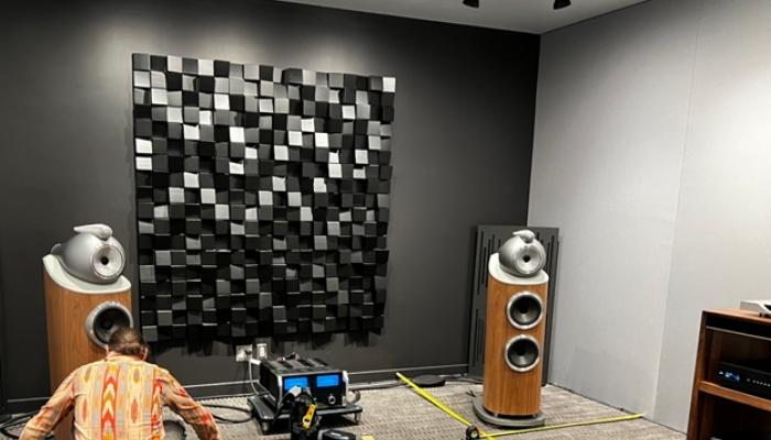 Setting up sound with Bowers & Wilkins speakers