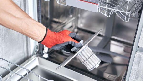 Cleaning a Bosch Dishwasher Filter