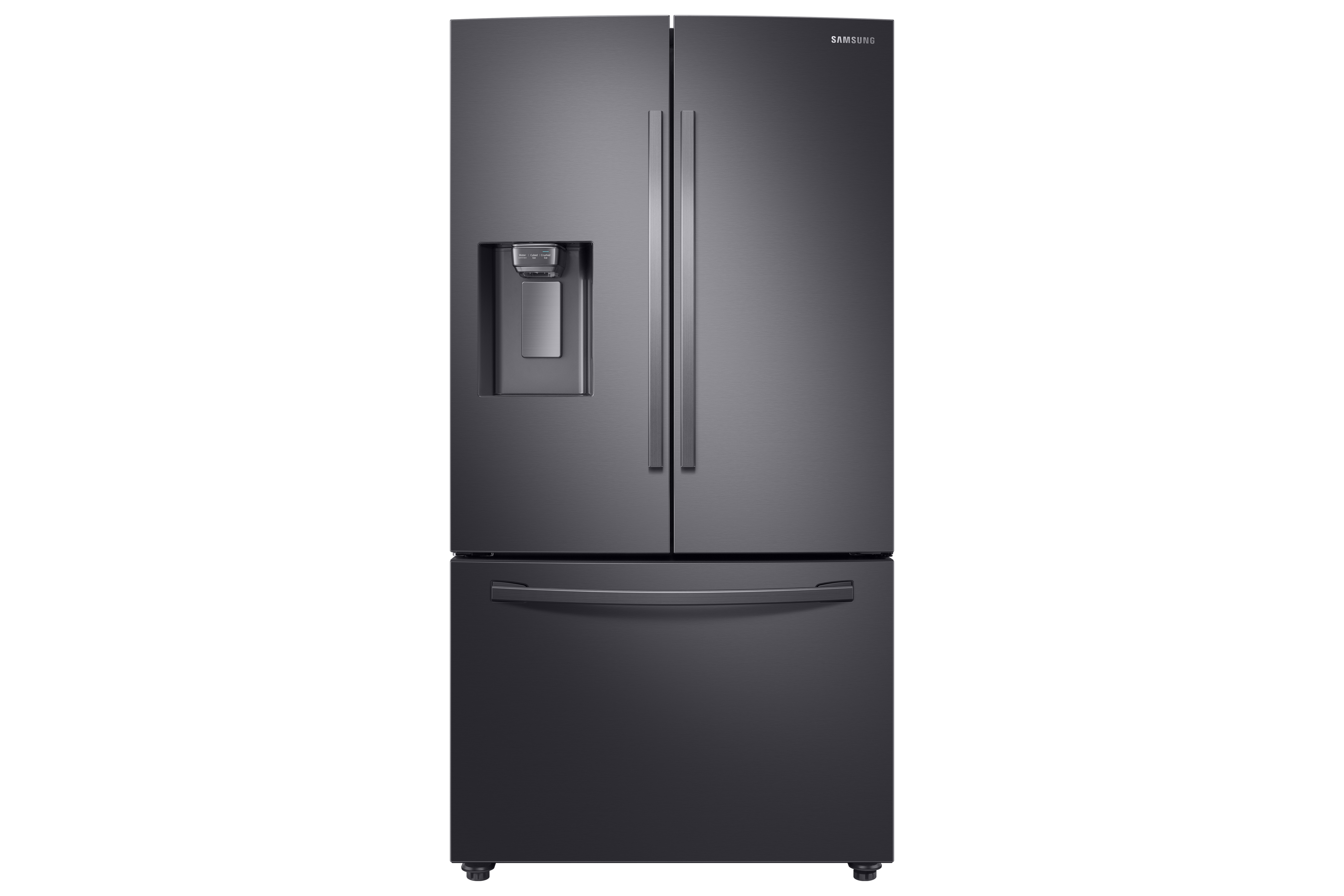 GE Profile™ 22.23 Cu. Ft. Black Stainless Steel Counter Depth French Door  Refrigerator