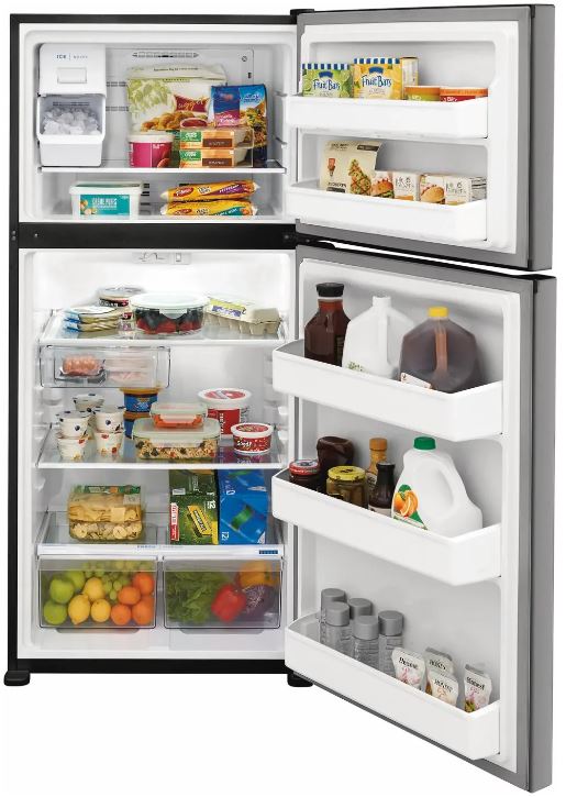 Frigidaire Stainless Steel Top Freezer Refrigerator