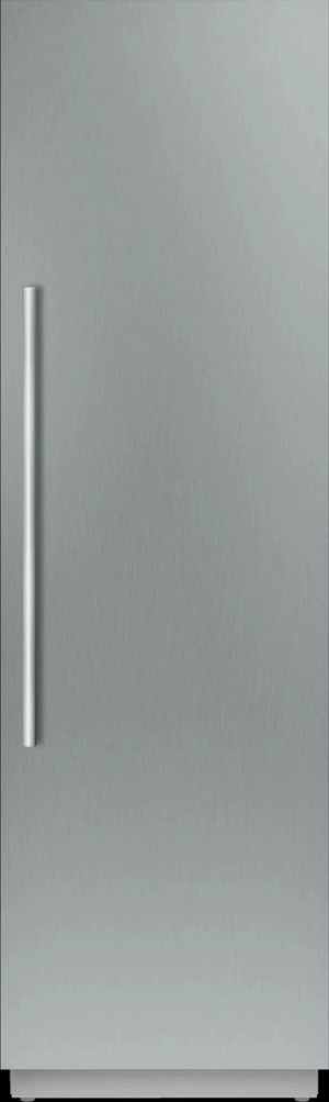 single column stainless steel refrigerator
