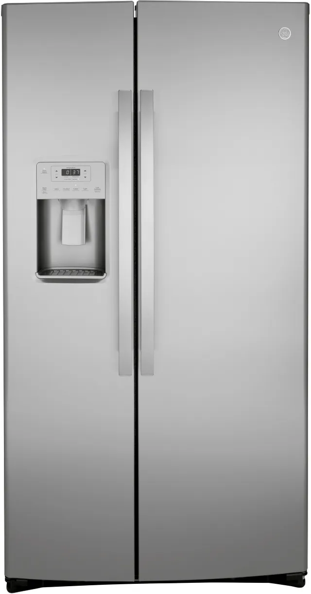 Stainless steel counter depth French door refrigerator