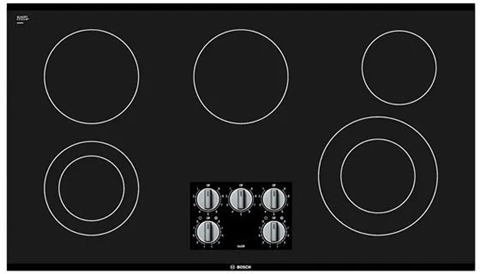 Bosch black cooktop