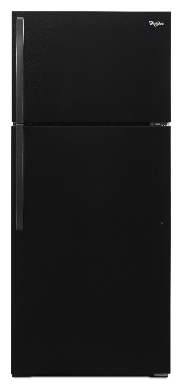 black top freezer refrigerator