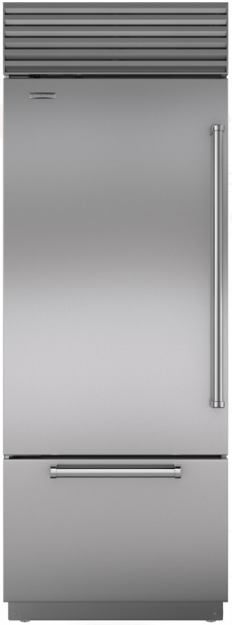 sub-zero counter depth bottom freezer refrigerator