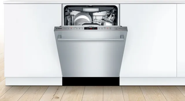 Bosch 800 Series dishwasher in a kitchen 