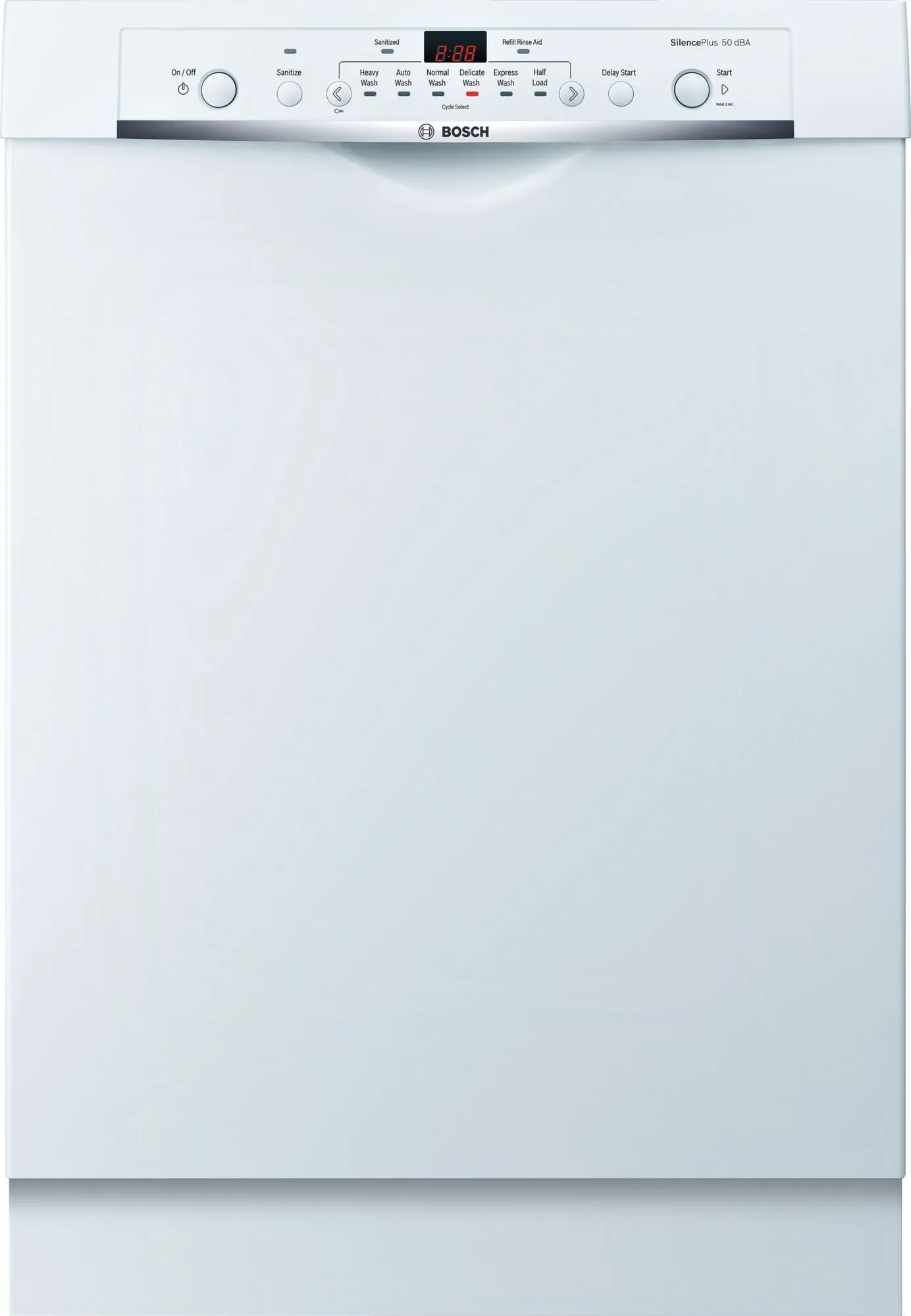 Bosch Ascenta White Built In Dishwasher