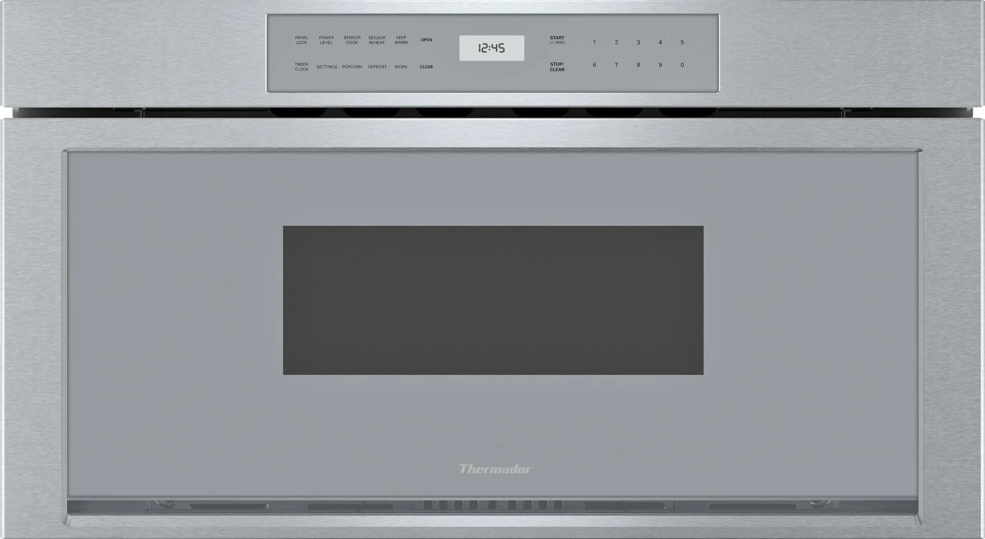 Front view of Thermador MD30WS MicroDrawer microwave 