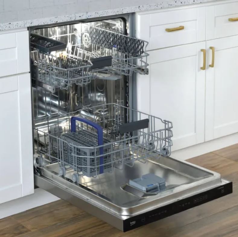 built-in Beko dishwasher