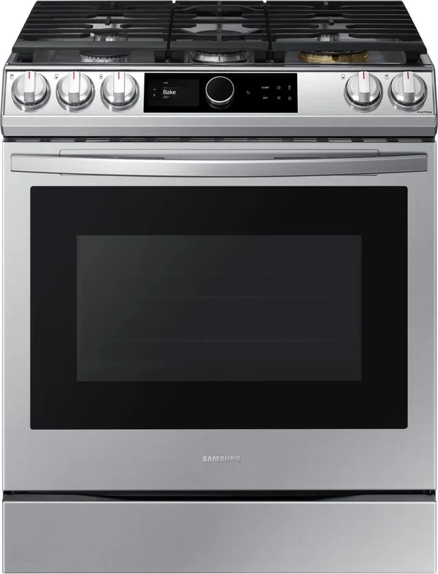 product image of Samsung 30" Front Control Slide In Gas Range