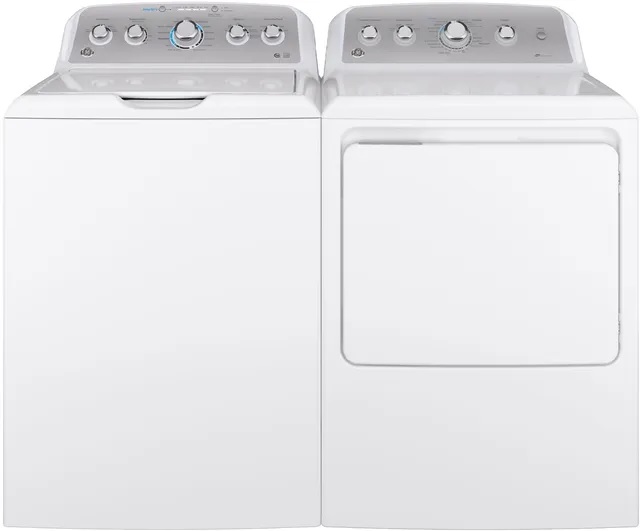 GE White Laundry Pair
