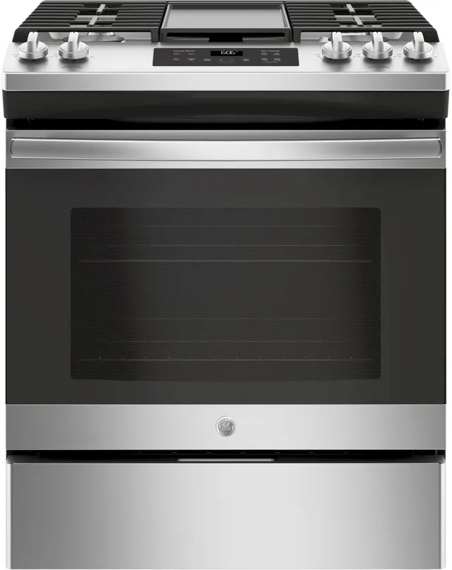 product image of GE 30" Slide In Gas Range JGSS66SELSS