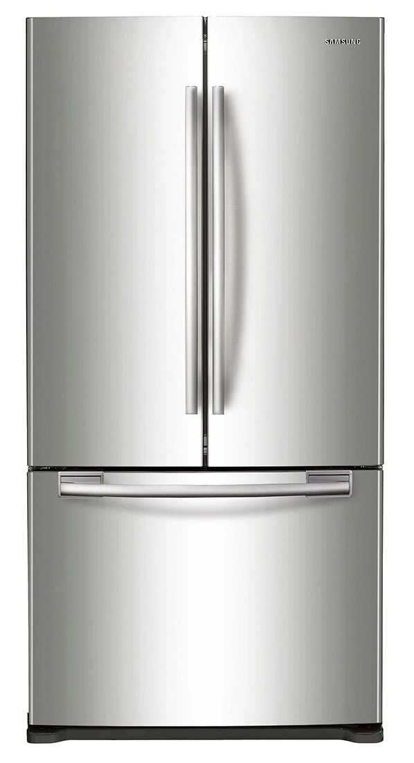 product image of Samsung RF18HFENBSR French door refrigerator