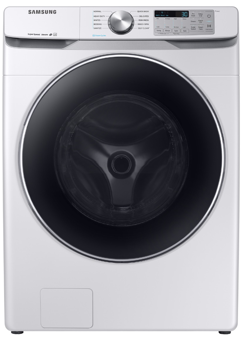 Front view of Samsung WF45T62Front view of Samsung WF45T6200AW front load washer 00AW front load washer 