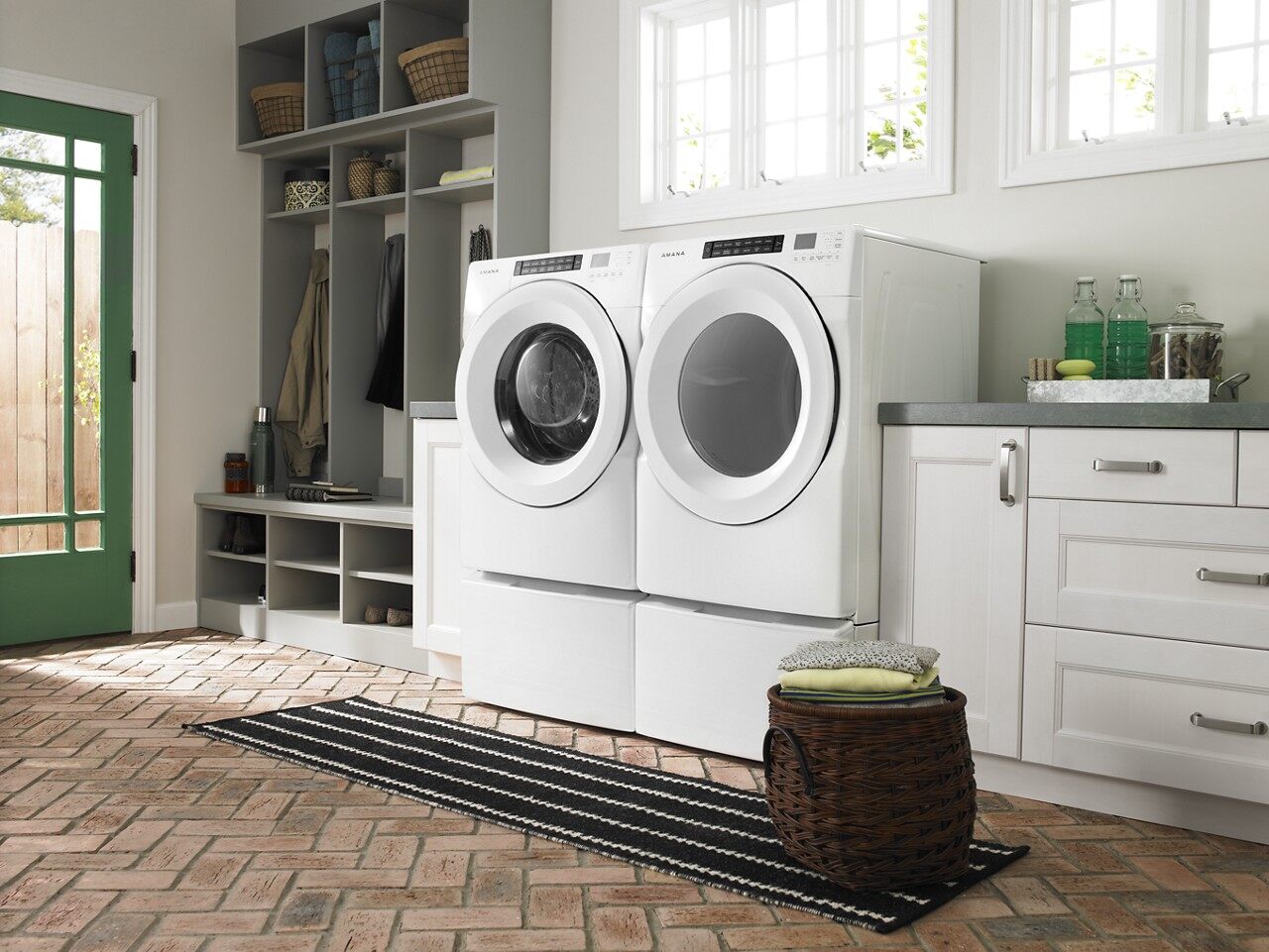 Amana 6.5 Cu. Ft. Electric Dryer with Automatic Dryness Control White  NED4655EW - Best Buy