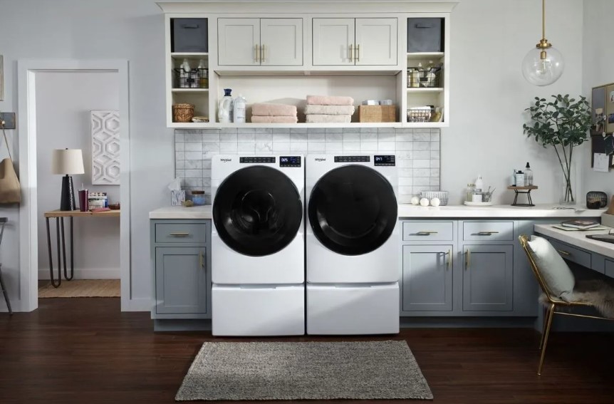 Where is the lint trap on this top loading washer? : r/Home