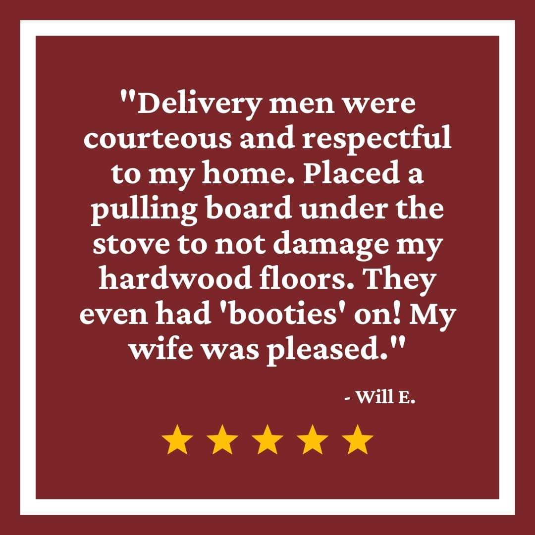  A customer review of the Don's Appliances of Morgantown West Virginia
