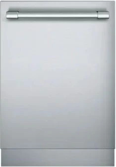 Front view of the Thermador Sapphire collection DWHD760CFP dishwasher 