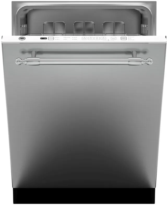 Front view of the Bertazzoni DW24XV dishwasher 