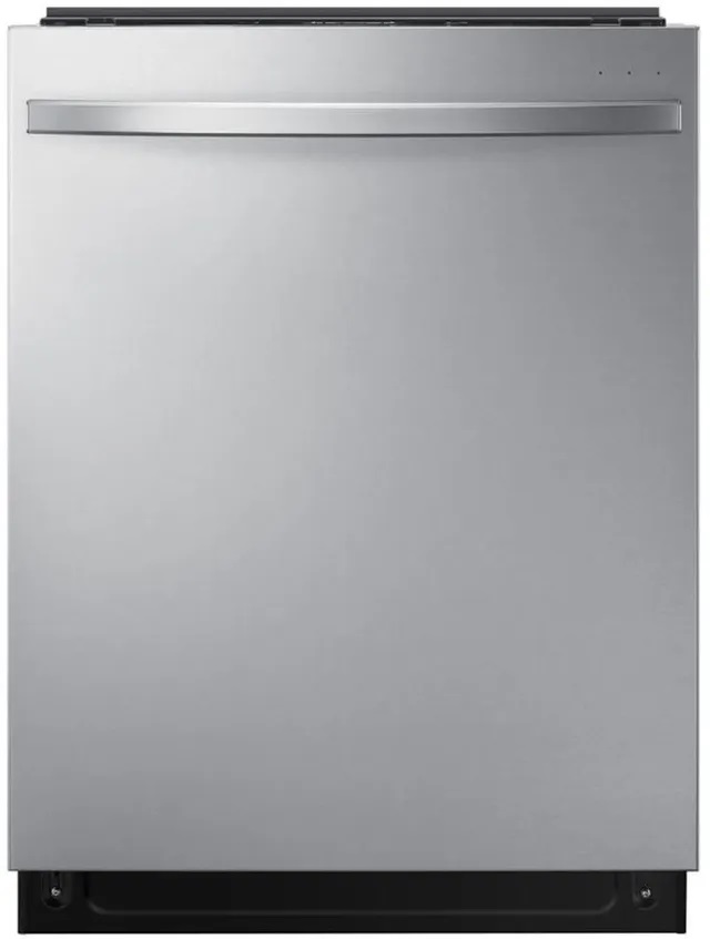 Front view of Samsung DW80R7061US dishwasher 