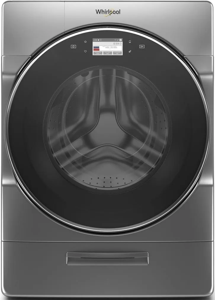 5.0 Cu. Ft. Front Load Washer with Quick Wash Cycle White WFW6605MW