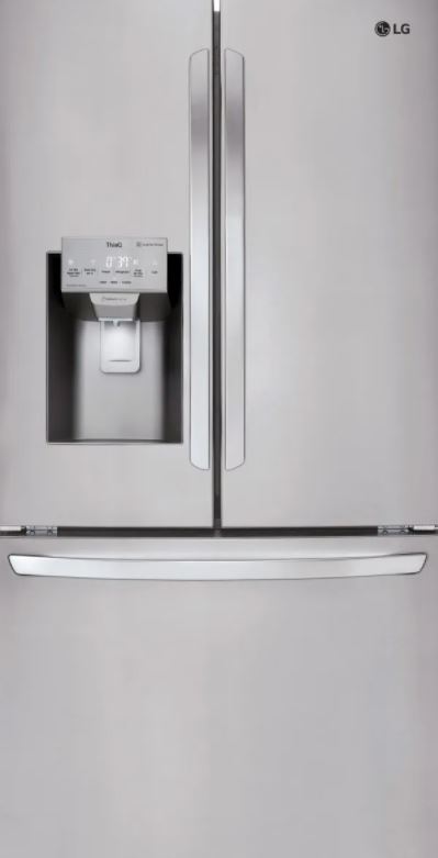 LG French door fridge