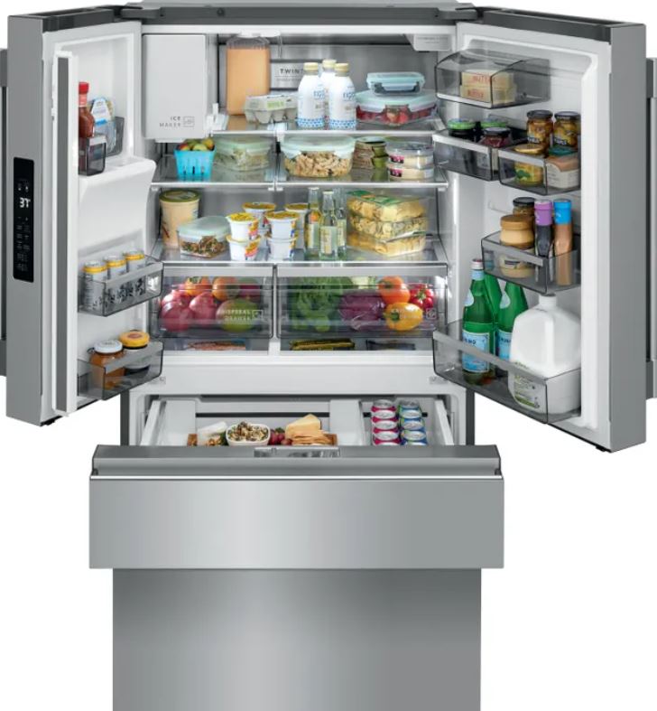 full-stocked Professional fridge