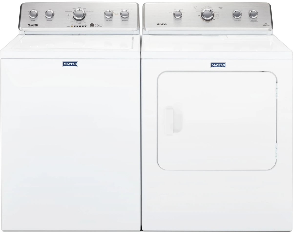 Maytag Laundry Pair in White