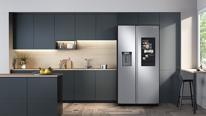 product image of Samsung RS27T5561SR side by side refrigerator