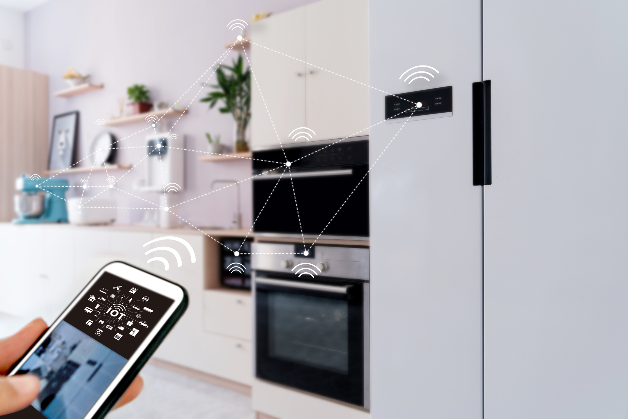 using phone to control kitchen appliances