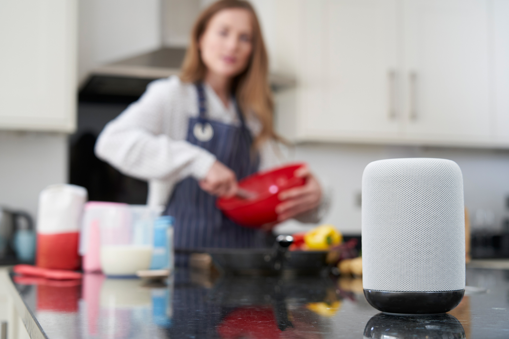 using smart speaker for cooking assistance