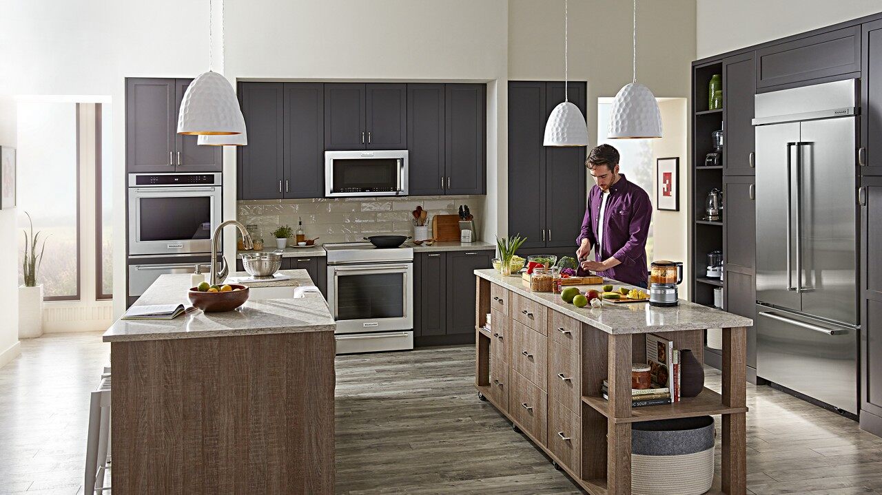 Home Kitchen Appliances KitchenAid Stainless Steel Cookware Set 10