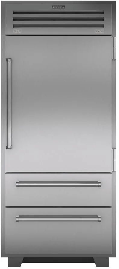 Sub Zero PRO Series 22.7 Cu. Ft. Stainless Steel Bottom Freezer Refrigerator