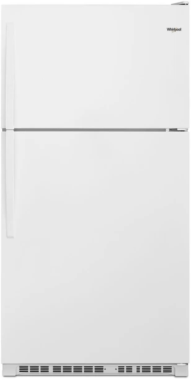Whirlpool 20.5 Cu. Ft. White Top Freezer Refrigerator