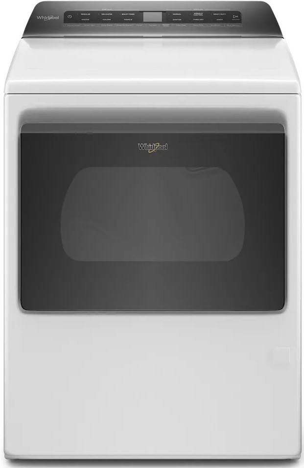 Whirlpool 7.4 Cu. Ft. White Front Load Gas Dryer