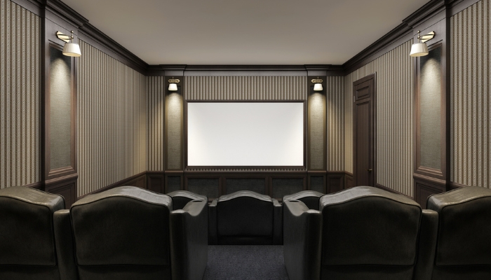 Fancy home theater