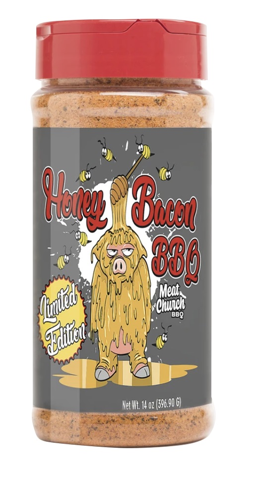 Meat Church Honey Hog BBQ Rub Combo: Honey Hog (14 oz) and Honey Hog Hot  (13 oz) BBQ Rub and Seasoning for Meat and Vegetables, Gluten Free, One