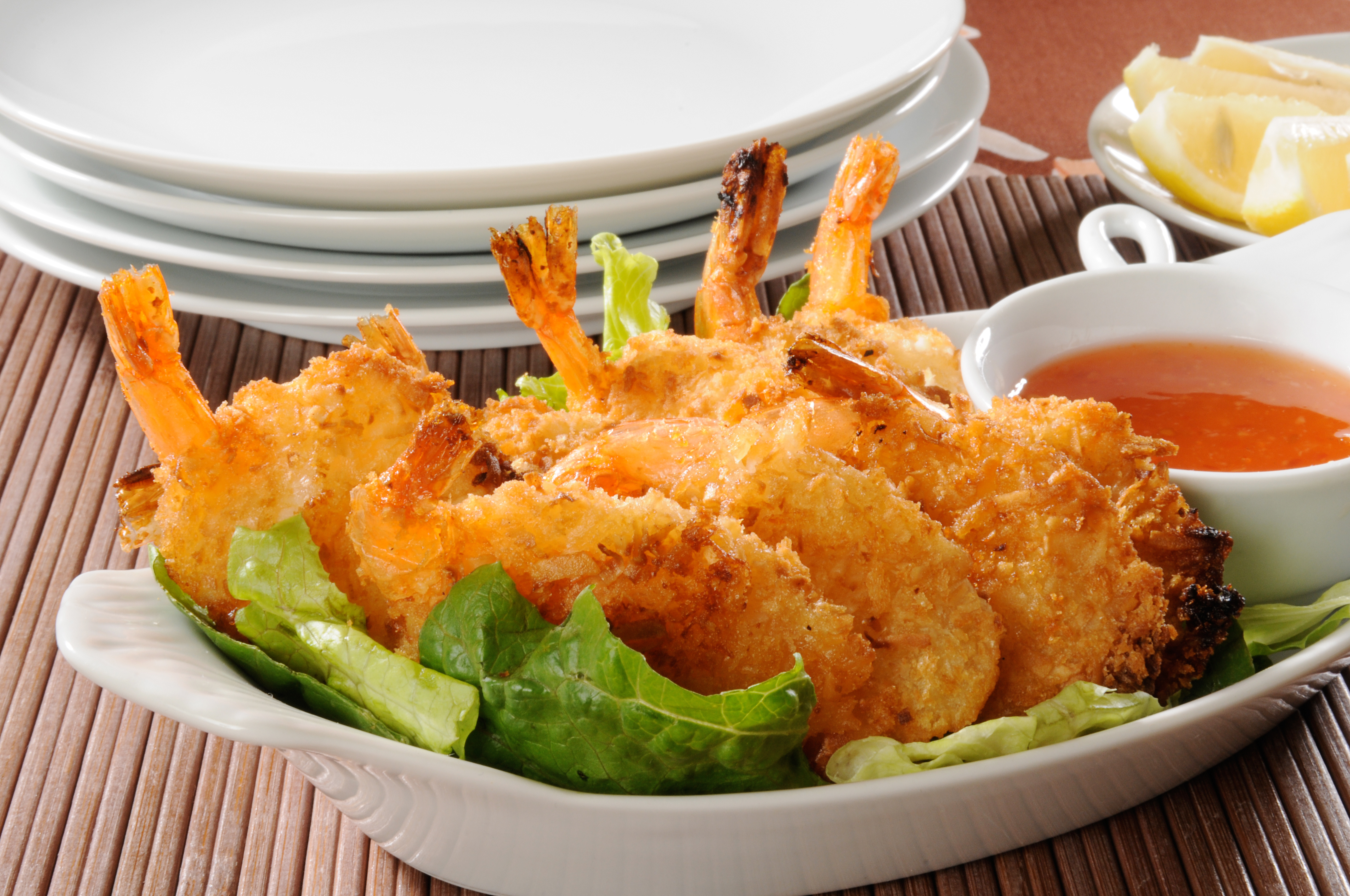 In just 15 minutes, Air Fried Coconut Shrimp!