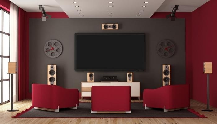 Red 7.1 surround system
