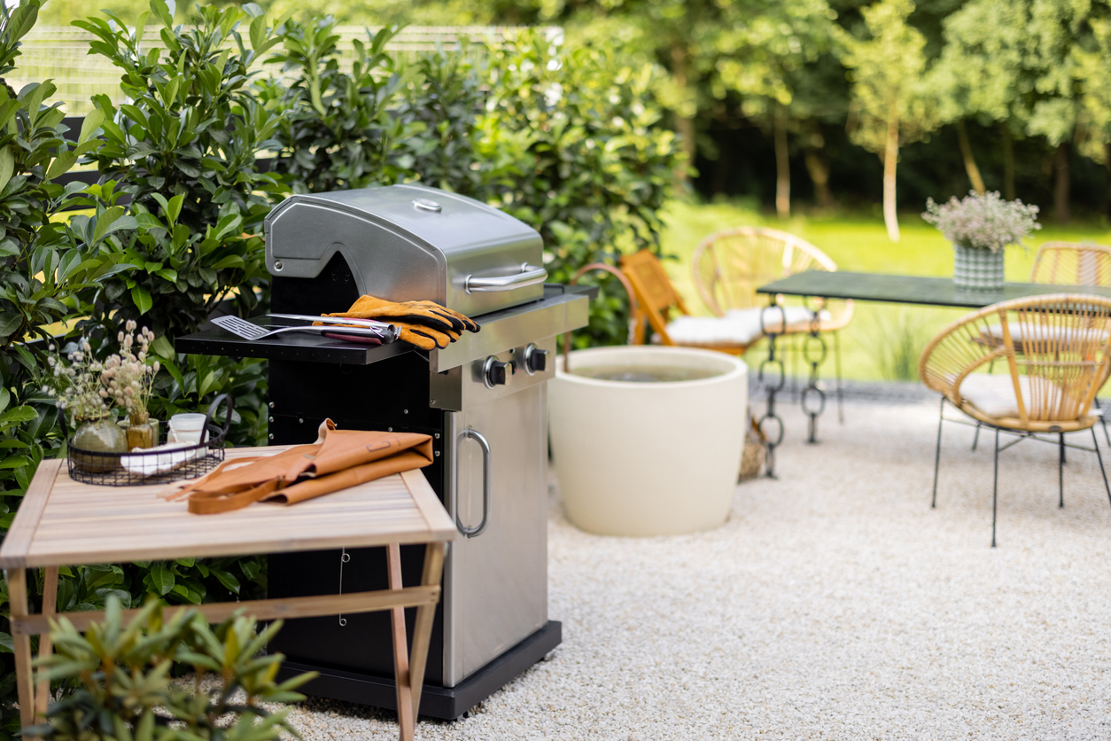 Electric Grill with Pedestal Stand - Coyote Outdoor Living