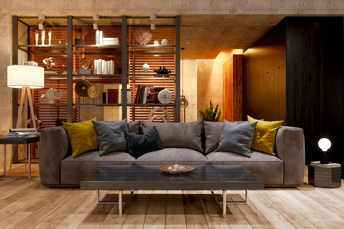 contemporary living room 