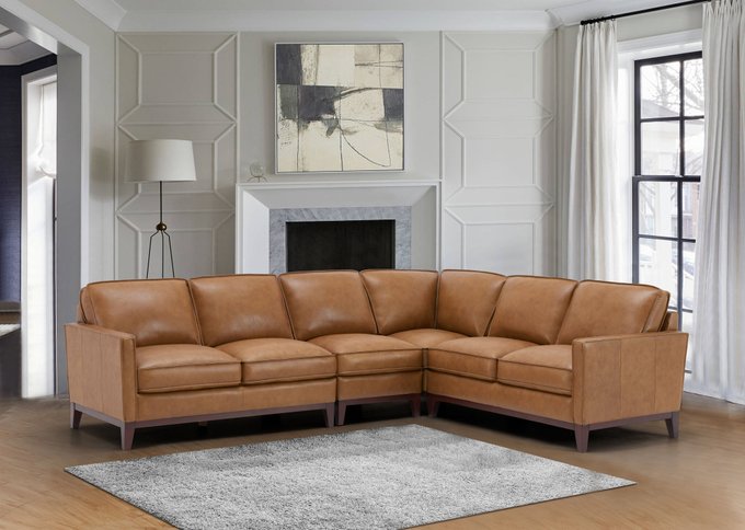 Leather Italia living room furniture 