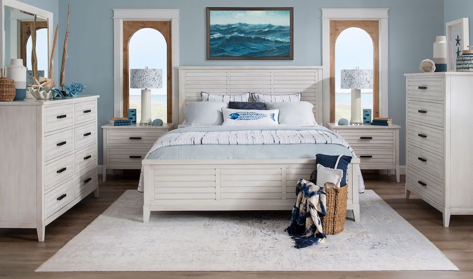 A Legacy Furniture white bedroom set 