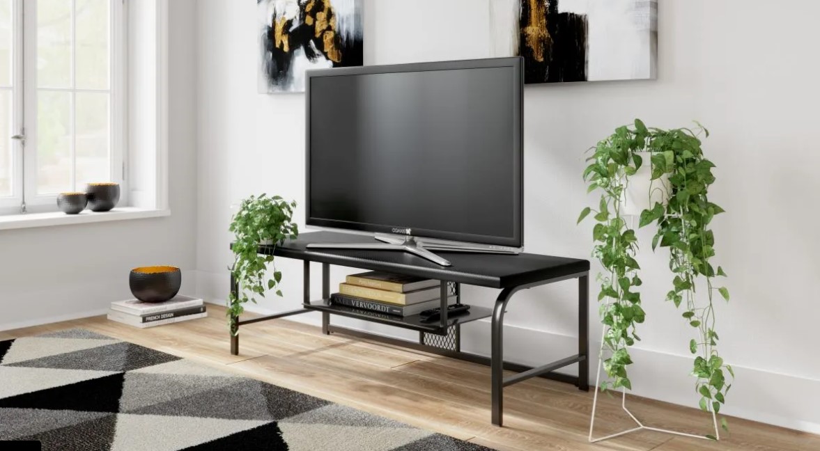 Ashley furniture store black tv stand