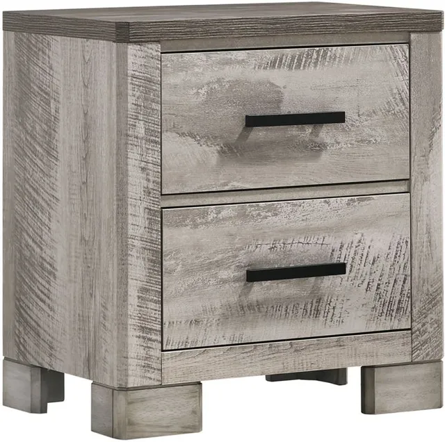 The Coastal collection two-drawer nightstand 